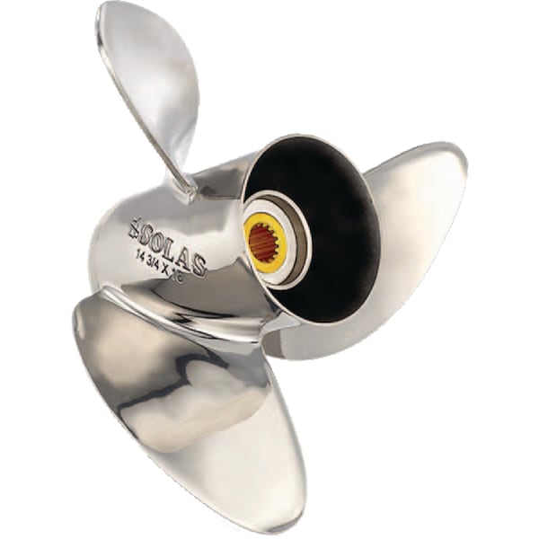 Solas Saturn 3-Blade Propeller For Mercury, RH, 9.25in x 10 5121-093-10 - main